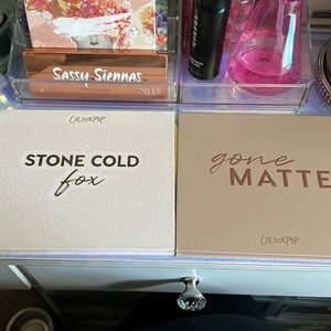 Colourpop eyeshadow pallets